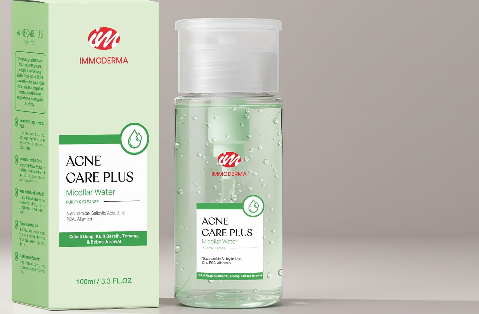 Immoderma Acne Care Plus Micellar Water